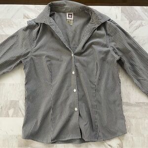 Long Sleeve Button Down Women’s S | Stripped shirt